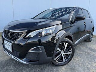 2018 Peugeot 5008 P87 MY18 GT Line Black 6 Speed Automatic Wagon.