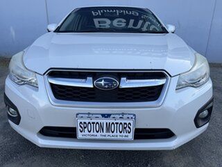 2014 Subaru Impreza MY14 2.0I-S (AWD) White Continuous Variable Hatchback.