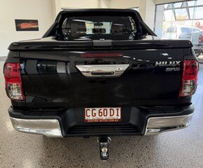 2018 Toyota Hilux GUN126R SR5 Double Cab Black 6 Speed Sports Automatic Utility