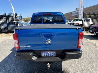 2014 Holden Colorado RG MY14 LX (4x4) Blue 6 Speed Automatic Crew Cab Pickup