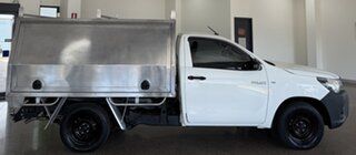 2020 Toyota Hilux TGN121R Workmate 4x2 White 6 Speed Sports Automatic Cab Chassis.