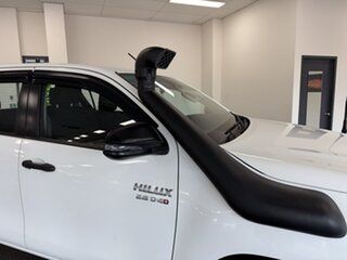 2020 Toyota Hilux GUN126R SR Double Cab White 6 Speed Sports Automatic Utility