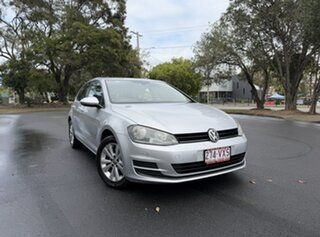 2013 Volkswagen Golf VII 90TSI DSG Comfortline Silver 7 Speed Sports Automatic Dual Clutch Hatchback.