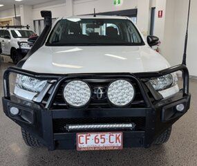 2020 Toyota Hilux GUN126R SR Double Cab White 6 Speed Sports Automatic Utility
