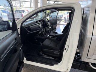 2020 Toyota Hilux TGN121R Workmate 4x2 White 6 Speed Sports Automatic Cab Chassis