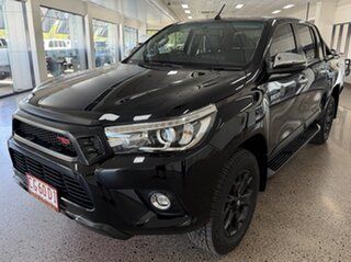 2018 Toyota Hilux GUN126R SR5 Double Cab Black 6 Speed Sports Automatic Utility