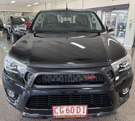 2018 Toyota Hilux GUN126R SR5 Double Cab Black 6 Speed Sports Automatic Utility