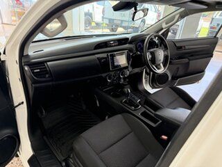 2020 Toyota Hilux TGN121R Workmate 4x2 White 6 Speed Sports Automatic Cab Chassis