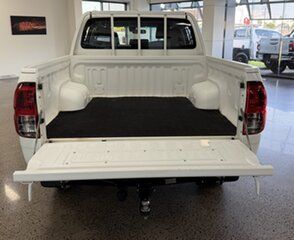 2020 Toyota Hilux GUN126R SR Double Cab White 6 Speed Sports Automatic Utility