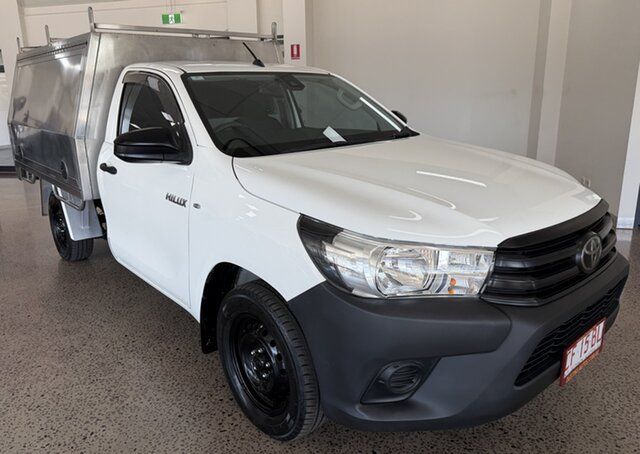 Used Toyota Hilux TGN121R Workmate 4x2 Winnellie, 2020 Toyota Hilux TGN121R Workmate 4x2 White 6 Speed Sports Automatic Cab Chassis