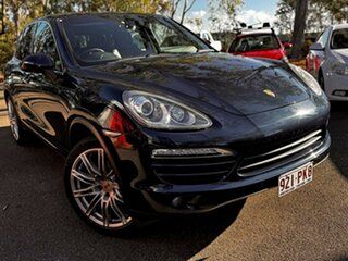 2013 Porsche Cayenne E2 MY14 Diesel Tiptronic Moonlight Blue 8 Speed Sports Automatic Wagon.