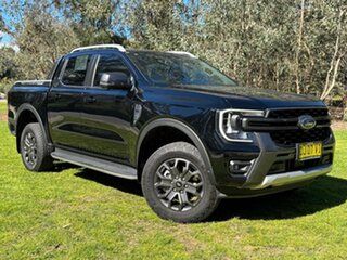 2023 Ford Ranger PY 2024.00MY Wildtrak Black 10 Speed Sports Automatic Dual Cab.