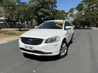 2015 Volvo XC60 DZ MY16 T5 Geartronic Luxury White 8 Speed Sports Automatic Wagon.