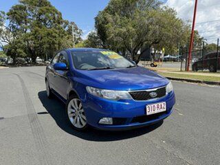 2011 Kia Cerato TD MY11 SLi Blue 6 Speed Sports Automatic Sedan.