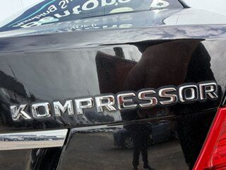 2008 Mercedes-Benz C200 W204 Kompressor Avantgarde Black 5 Speed Automatic Tipshift Sedan