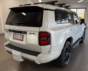 2025 Toyota Landcruiser Prado GDJ251R Kakadu White 8 Speed Sports Automatic Wagon.