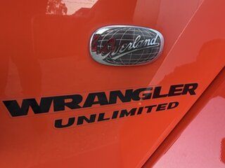 2015 Jeep Wrangler JK MY16 Overland (4x4) Orange 5 Speed Automatic Hardtop
