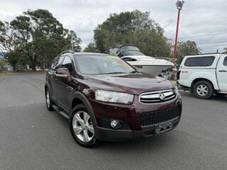 2012 Holden Captiva CG Series II 7 AWD CX Maroon 6 Speed Sports Automatic Wagon.