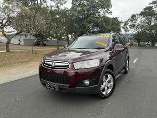 2012 Holden Captiva CG Series II 7 AWD CX Maroon 6 Speed Sports Automatic Wagon.