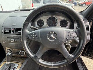 2008 Mercedes-Benz C200 W204 Kompressor Avantgarde Black 5 Speed Automatic Tipshift Sedan