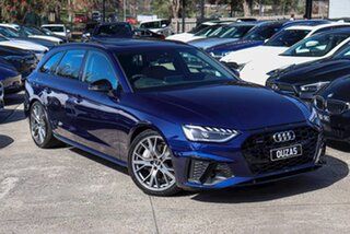 2024 Audi A4 B9 8W MY24 45 TFSI Avant S Tronic Quattro S Line Blue 7 Speed