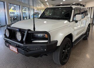 2025 Toyota Landcruiser Prado GDJ251R Kakadu White 8 Speed Sports Automatic Wagon