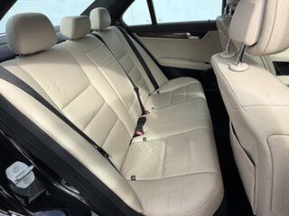 2008 Mercedes-Benz C200 W204 Kompressor Avantgarde Black 5 Speed Automatic Tipshift Sedan