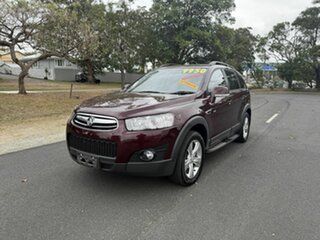 2012 Holden Captiva CG Series II 7 AWD CX Maroon 6 Speed Sports Automatic Wagon