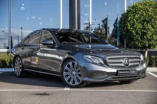 2017 Mercedes-Benz E-Class W213 E350 e 9G-Tronic PLUS Grey 9 Speed Sports Automatic Sedan Hybrid.