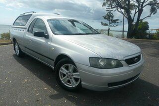 2004 Ford Falcon BA XL Ute Super Cab Silver 4 Speed Sports Automatic Utility.