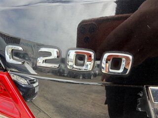2008 Mercedes-Benz C200 W204 Kompressor Avantgarde Black 5 Speed Automatic Tipshift Sedan