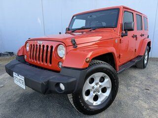 2015 Jeep Wrangler JK MY16 Overland (4x4) Orange 5 Speed Automatic Hardtop.