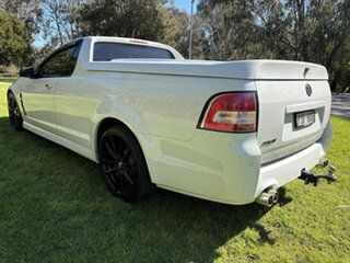 2013 Holden Ute VF MY14 SS V Ute Redline White 6 Speed Manual Utility