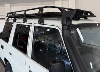 2019 Toyota Landcruiser VDJ76R Workmate White 5 Speed Manual Wagon