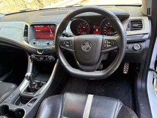 2013 Holden Ute VF MY14 SS V Ute Redline White 6 Speed Manual Utility
