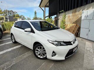 2013 Toyota Corolla ZRE182R Ascent Sport S-CVT White 7 Speed Constant Variable Hatchback.