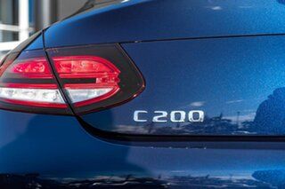 2020 Mercedes-Benz C-Class C205 801MY C200 9G-Tronic Blue 9 Speed Sports Automatic Coupe