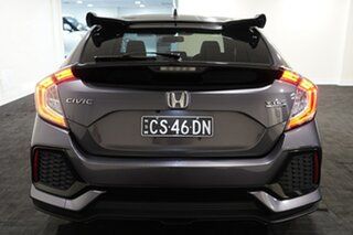 2018 Honda Civic 10th Gen MY18 VTi-LX Silver, Chrome Constant Variable Hatchback