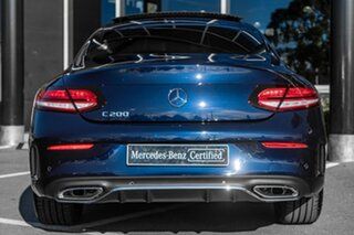 2020 Mercedes-Benz C-Class C205 801MY C200 9G-Tronic Blue 9 Speed Sports Automatic Coupe