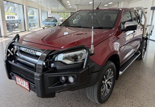 2023 Isuzu D-MAX RG MY24 LS-U Crew Cab Red 6 Speed Sports Automatic Cab Chassis