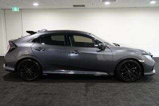2018 Honda Civic 10th Gen MY18 VTi-LX Silver, Chrome Constant Variable Hatchback