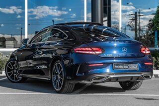 2020 Mercedes-Benz C-Class C205 801MY C200 9G-Tronic Blue 9 Speed Sports Automatic Coupe.