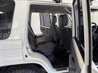 2019 Toyota Landcruiser VDJ76R Workmate White 5 Speed Manual Wagon