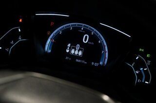 2018 Honda Civic 10th Gen MY18 VTi-LX Silver, Chrome Constant Variable Hatchback