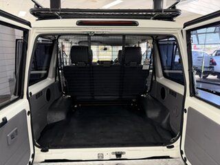 2019 Toyota Landcruiser VDJ76R Workmate White 5 Speed Manual Wagon
