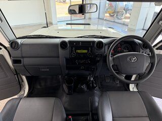 2019 Toyota Landcruiser VDJ76R Workmate White 5 Speed Manual Wagon