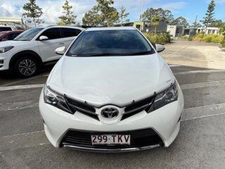 2013 Toyota Corolla ZRE182R Ascent Sport S-CVT White 7 Speed Constant Variable Hatchback