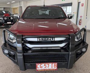 2023 Isuzu D-MAX RG MY24 LS-U Crew Cab Red 6 Speed Sports Automatic Cab Chassis