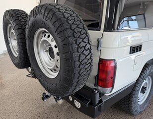 2019 Toyota Landcruiser VDJ76R Workmate White 5 Speed Manual Wagon