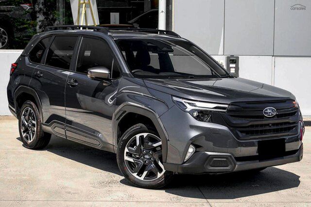 New Subaru Forester S6 MY26 Premium CVT AWD Aspley, 2026 Subaru Forester S6 MY26 Premium CVT AWD Magnetite Grey 8 Speed Constant Variable Wagon